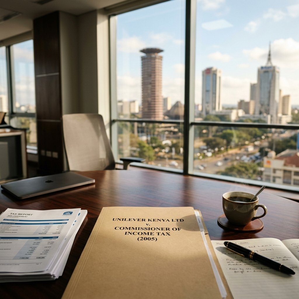 Unilever Kenya v Commissioner of Income Tax Case Photo in Nairobi Office
